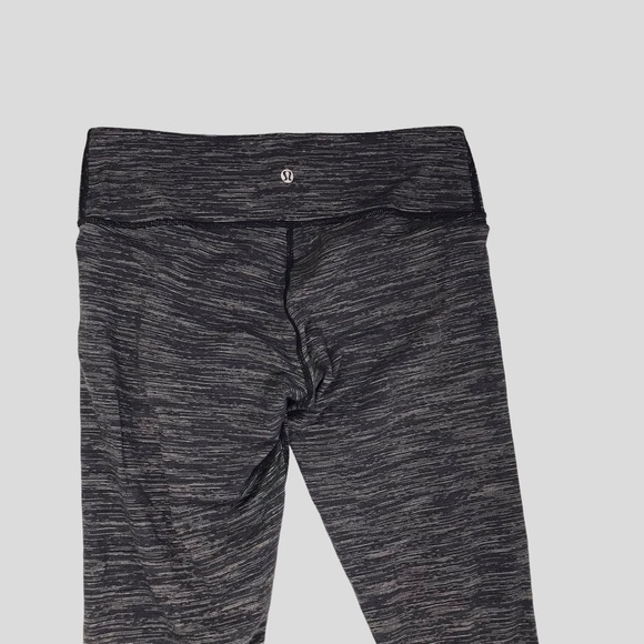 lululemon athletica Pants - LULULEMON Wunder Under crop striped size 10